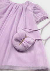 Baby Girls Mayoral Tulle Dress with Bag