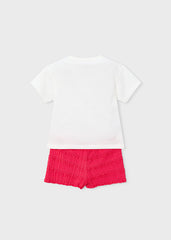 Girls Mayoral Poppy Short Set