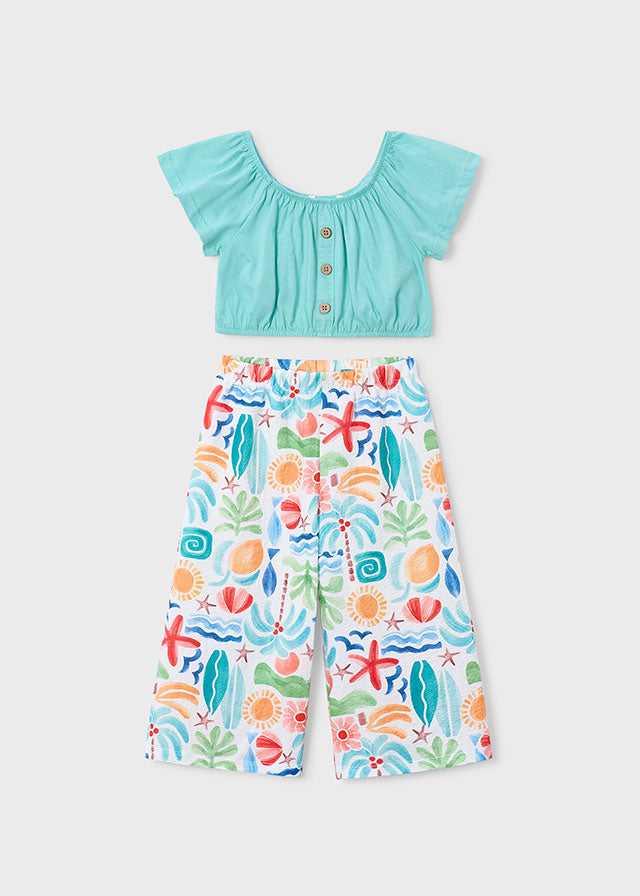 MAYORAL Girls Long Trousers Oasis