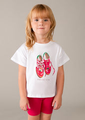 Girls Mayoral Short Leggings Set