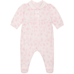 Emile et Rose Baby Pink Babygrow & Hairband