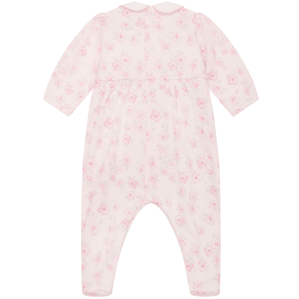 Emile et Rose Baby Pink Babygrow & Hairband