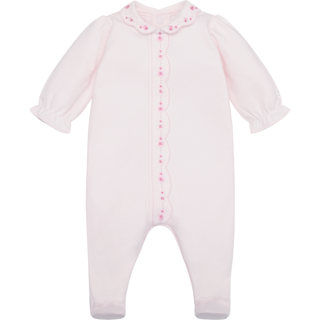 EMILE et ROSE signature pink, the Kelly babygrow