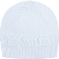 KALEB Baby Blue Knitted All In One & Hat
