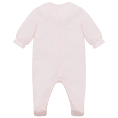 EMILE et ROSE This lovely baby girls’ babygrow represents traditional, yet practical, baby clothing at its best