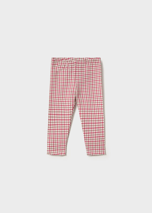 MAYORAL Baby Girls Printed Fleece Leggings. Petal
