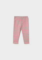 MAYORAL Baby Girls Printed Fleece Leggings. Petal