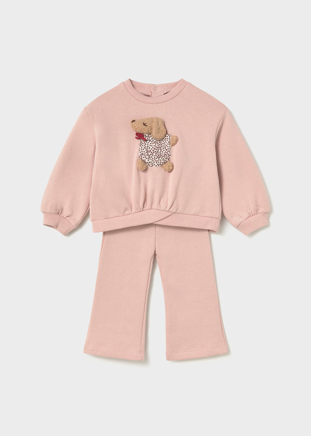 MAYORAL Baby Girls 2 piece tracksuit. Petisui