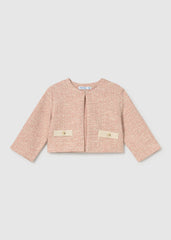 Mayoral Baby Girls Tweed Knit Skirt Set