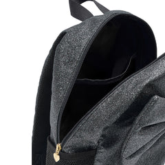 BTS Glitter Backpack & Pencil Case Black