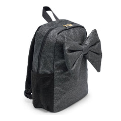 CARAMELO BTS Glitter Backpack & Pencil Case Black