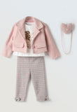 3 Piece Trouser Set Pink