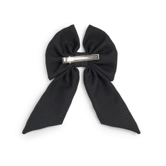 CARAMELO BTS School Hair Bow Clip Black