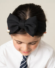 CARAMELO BTS School Bow Headband Black