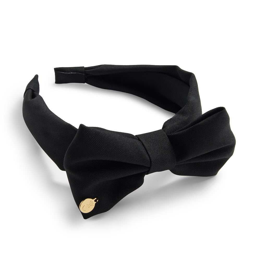 CARAMELO BTS School Bow Headband Black