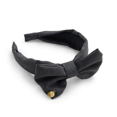 CARAMELO BTS School Bow Headband Grey