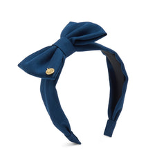 CARAMELO BTS School Bow Headband Navy