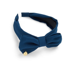 CARAMELO BTS School Bow Headband Navy