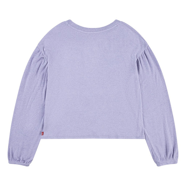 LEVIS Girls Hacci Solid Knit Top