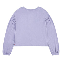 LEVIS Girls Hacci Solid Knit Top