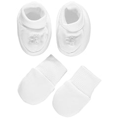 NOX Hat Bootee and Mitt Gift Set
