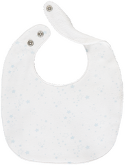 TRENTON Baby Blue 2 Star Bibs & Toy Gift Set