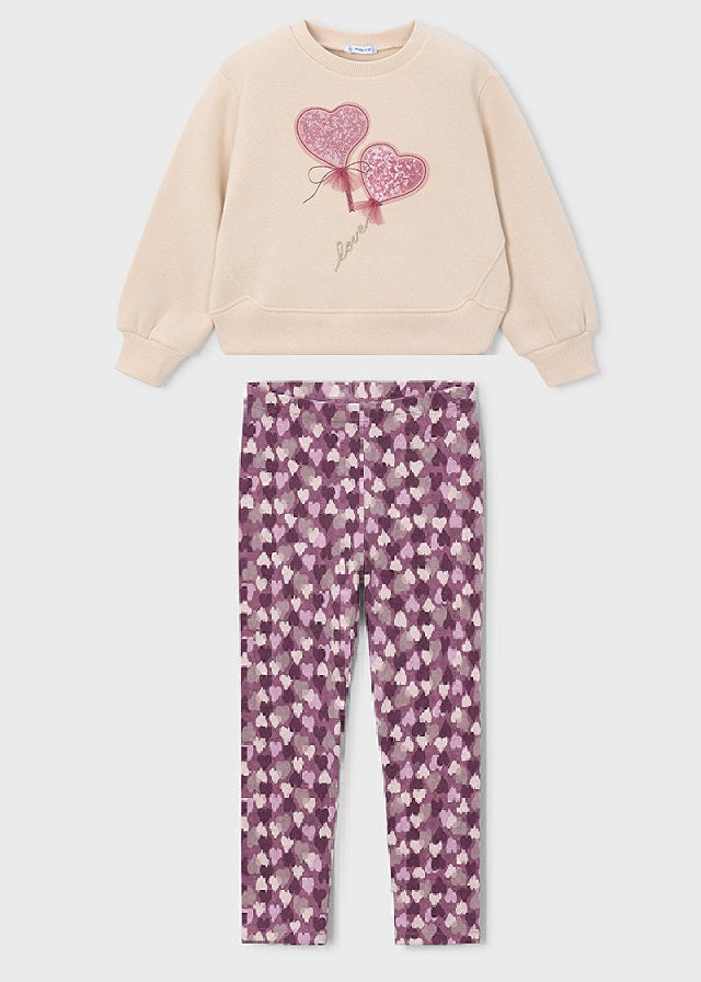Mayoral Girls Pullover Legging Set