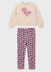 Mayoral Girls Pullover Legging Set
