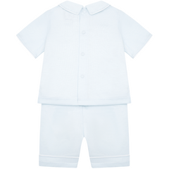 Emile et Rose Baby Blue Classic 2 Piece Short Set