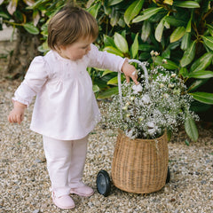 EMILE et ROSE KATE Baby Pink Top Trouser Set