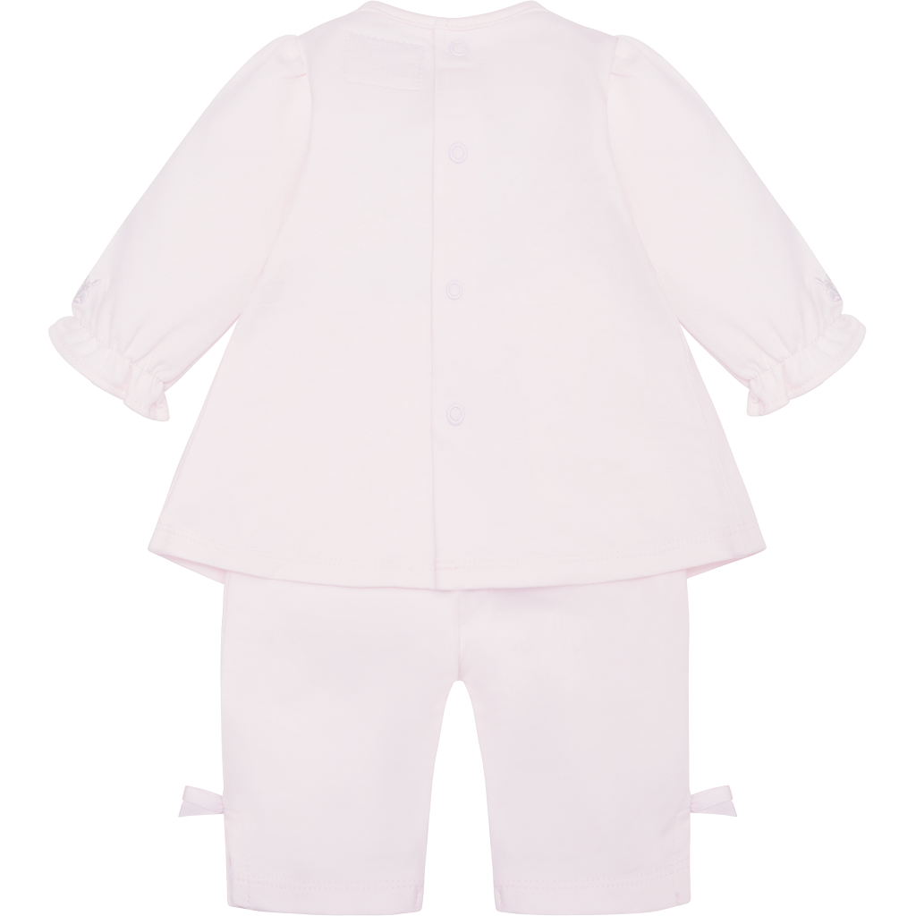 KATE Baby Pink Top Trouser Set