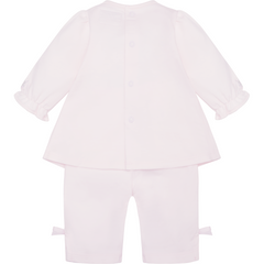 KATE Baby Pink Top Trouser Set