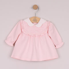 MACEY Baby Pink Top & Trouser Set