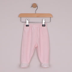 MICHELLE Baby Pink Velour 2 Piece Set