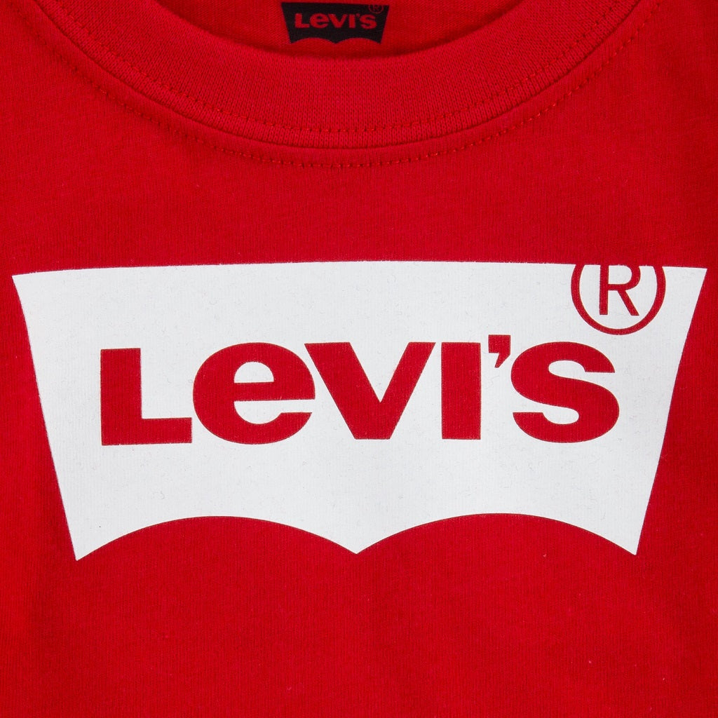 LEVIS Baby Batwing T-Shirt Red