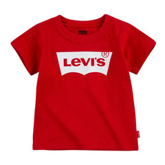 LEVIS Baby short sleeved soft cotton jersey Batwing t-shirt