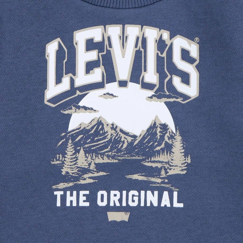 LEVIS Baby Boys Mountain Crew & Pant Set