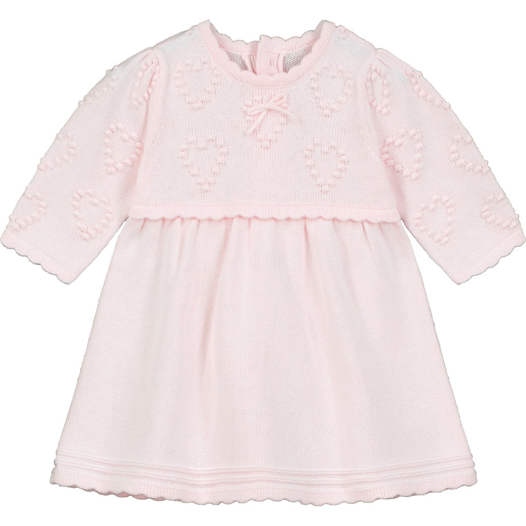 Eilish Baby Girls Knit Heart Dress