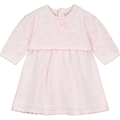 Eilish Baby Girls Knit Heart Dress