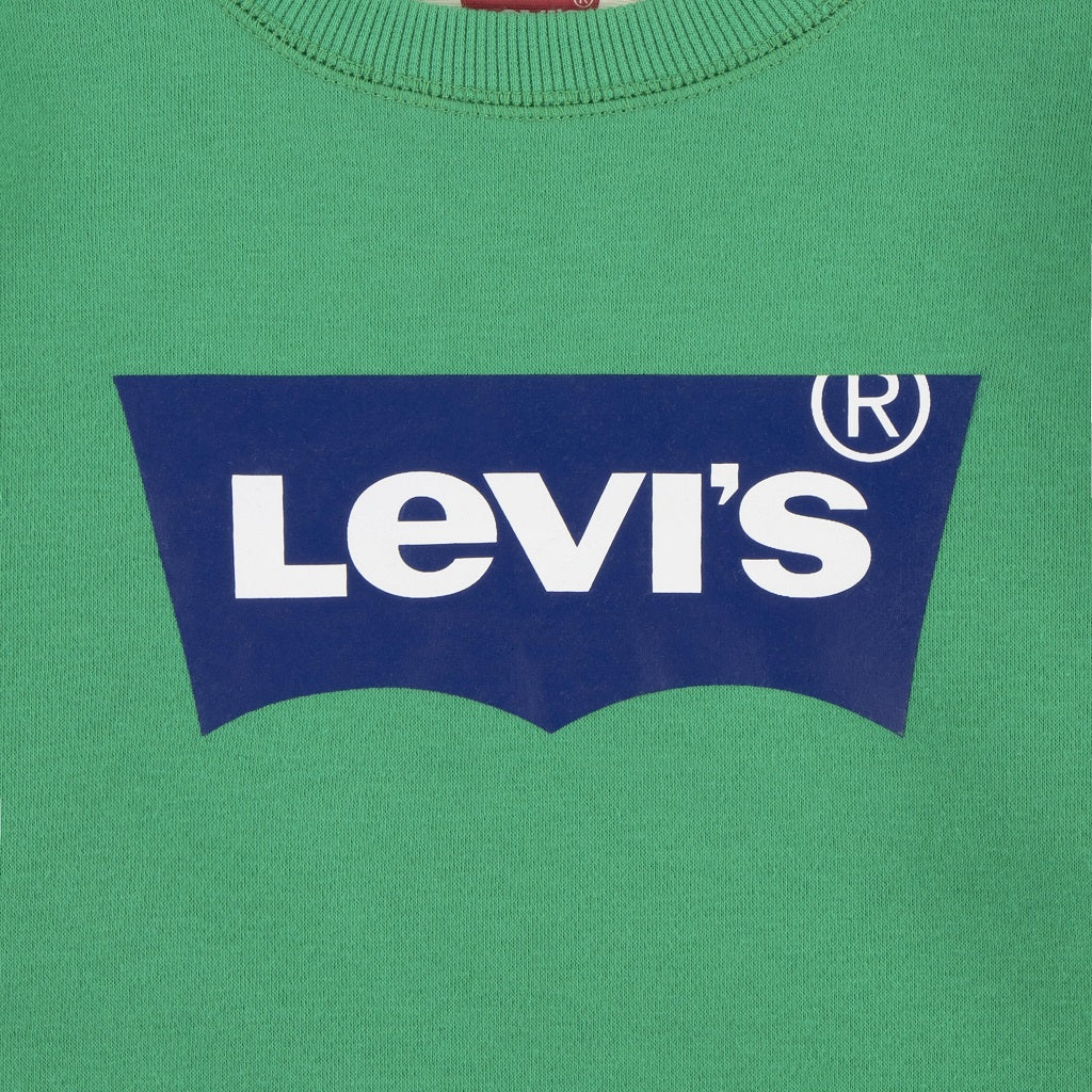 LEVIS Kids Batwing Crewneck Bright Green