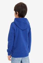 LEVIS Kids Blue Batwing Hoodie