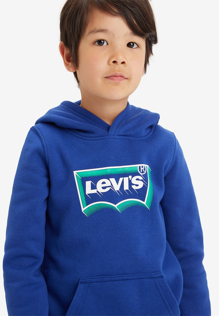 LEVIS Kids Blue Batwing Hoodie