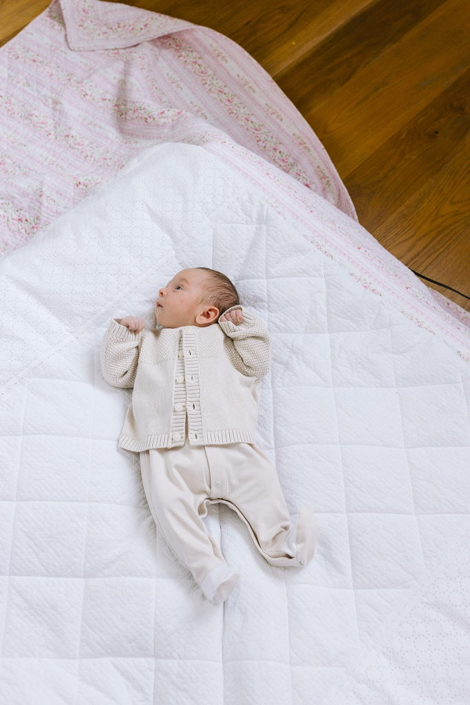 Baby Stone Knit Cardigan