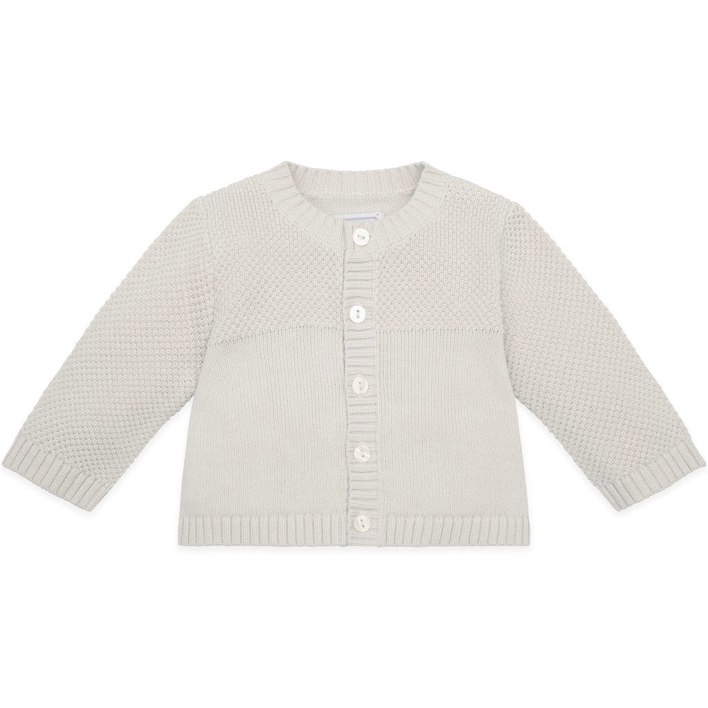 EMILE ET ROSE Cypress EMILE ET ROSE Cypress fine knit cardigan. Stone