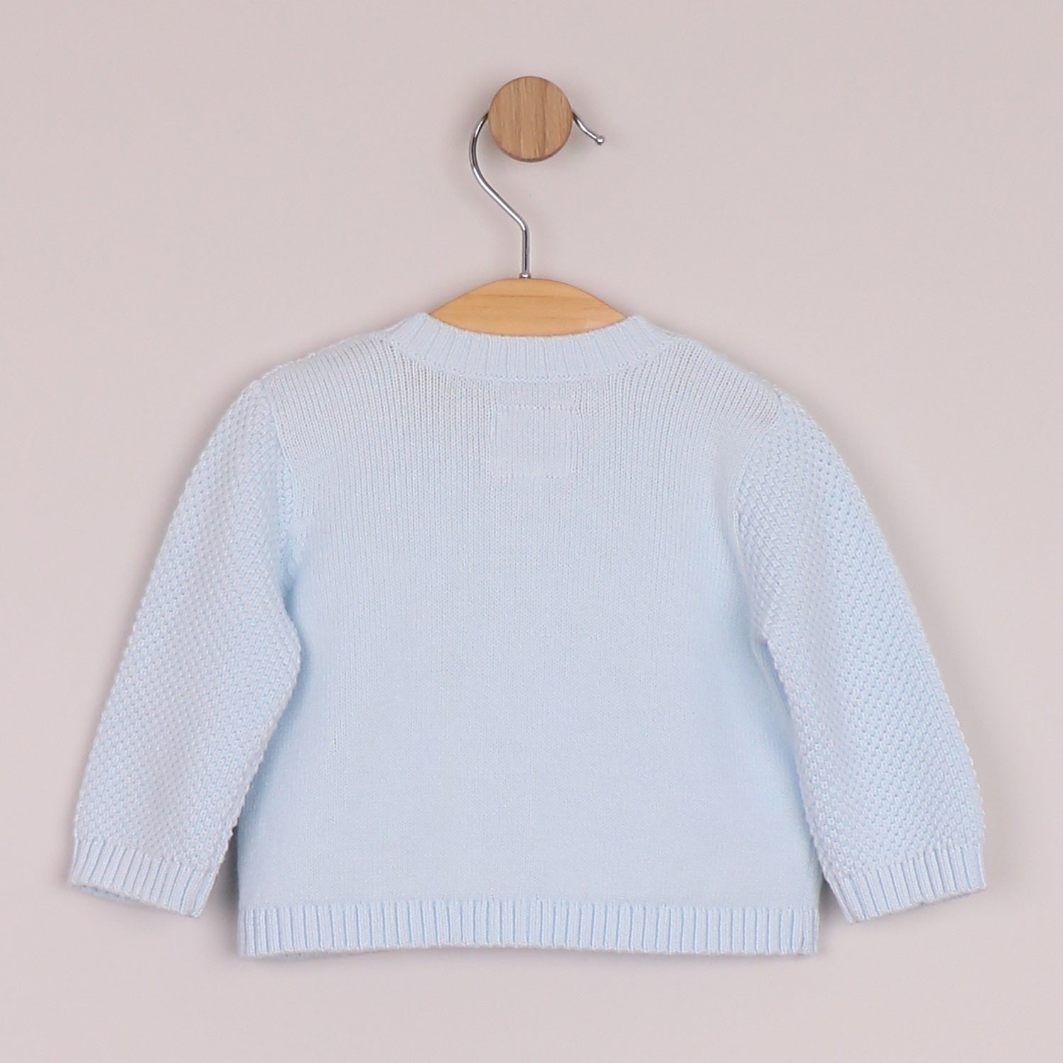 Emile et Rose Cypress Baby Blue Soft Knit Cardigan 