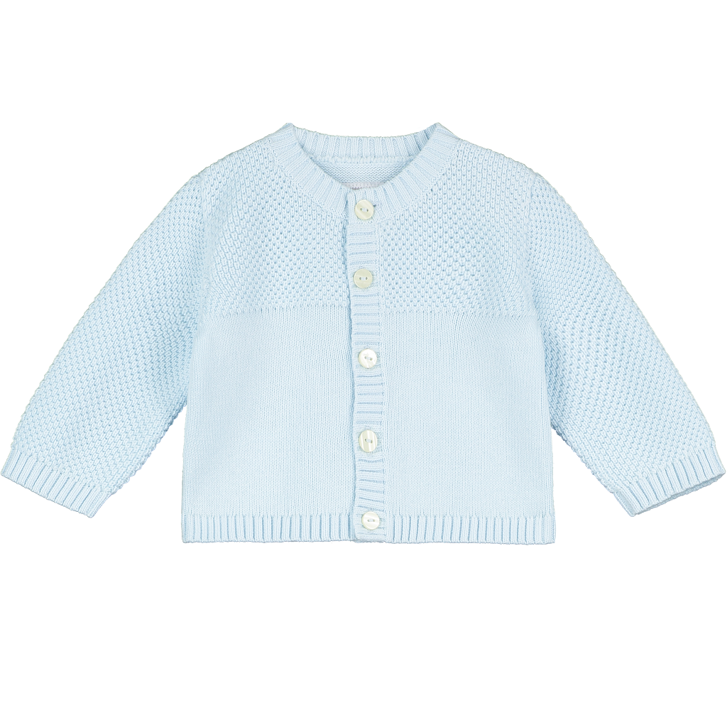CYPRESS Baby Blue Knit Cardigan 