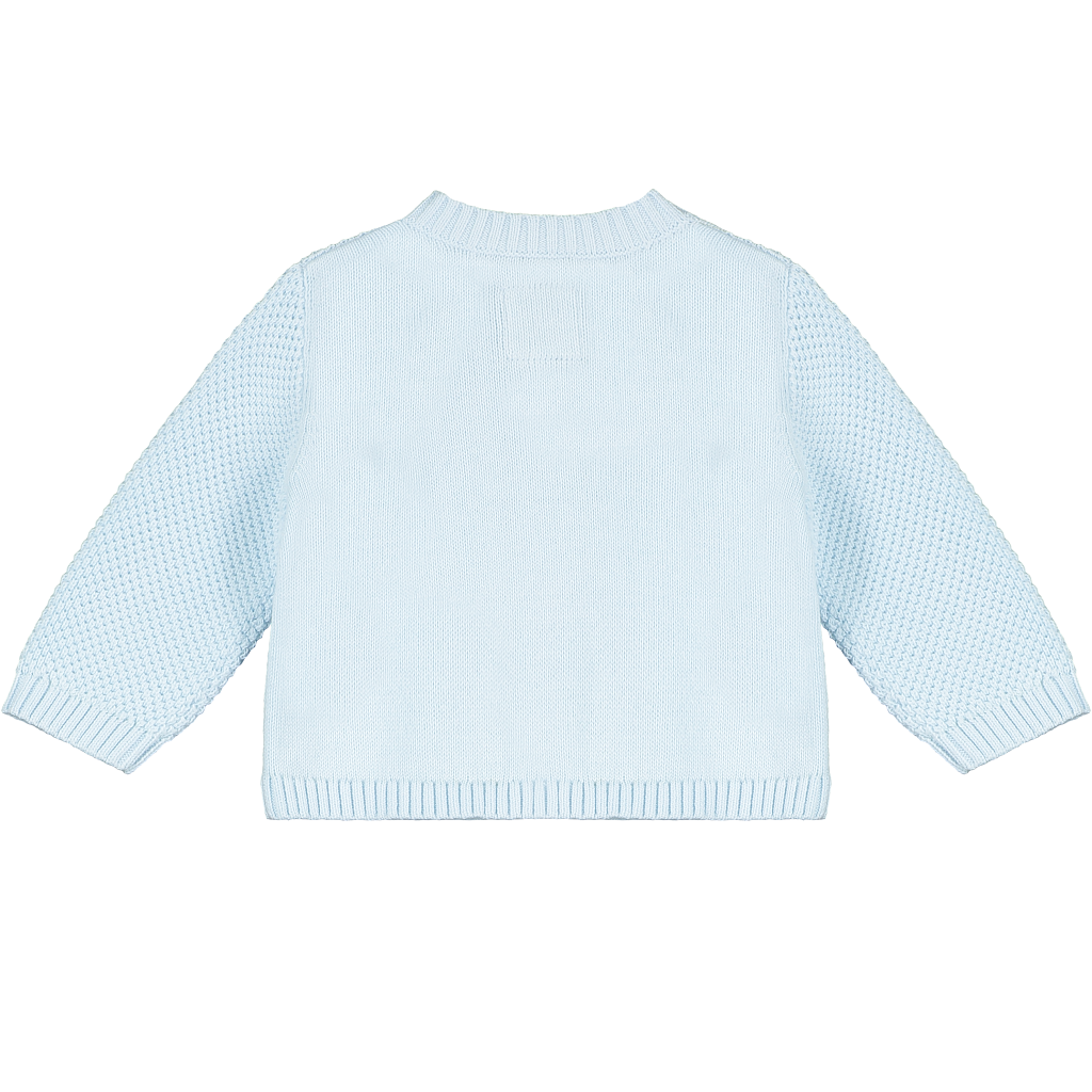 CYPRESS Baby Blue True Knit Cardigan