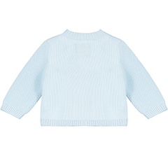 CYPRESS Baby Blue True Knit Cardigan