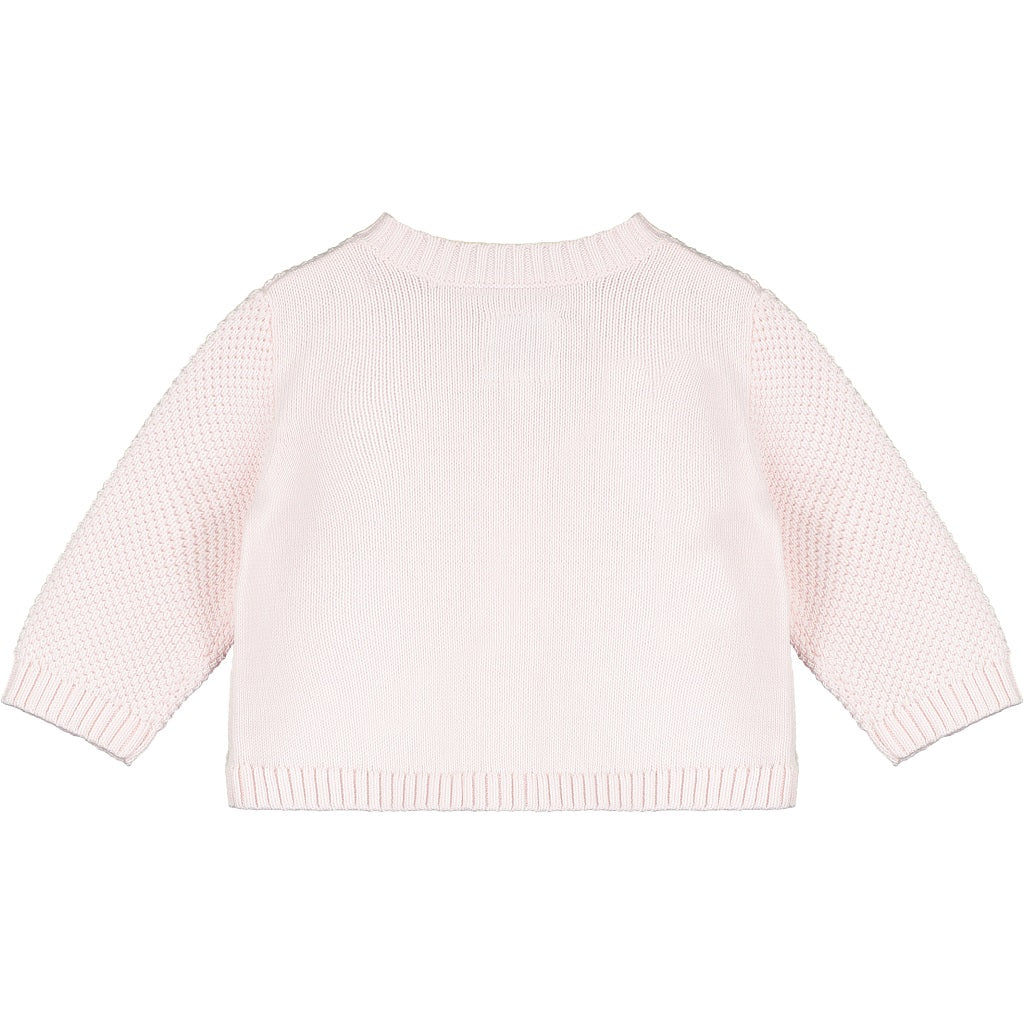 Baby Pink Knit Cardigan