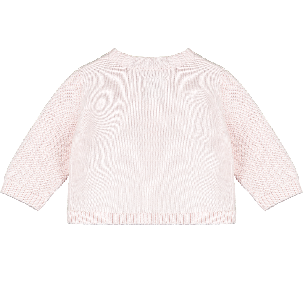 CYPRESS Baby Pink Knit Cardigan